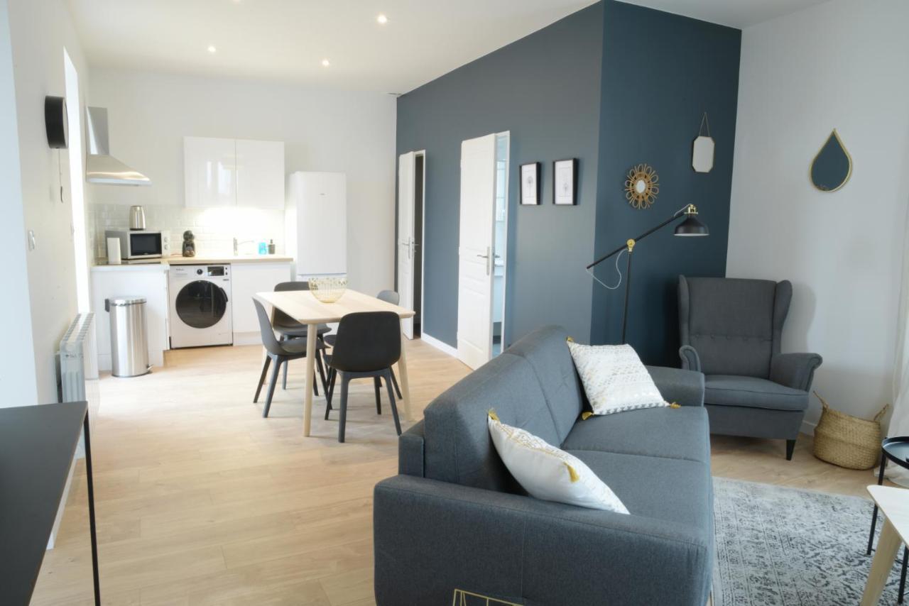 T2 De 55M2 Avec Toit Terrasse, Hyper Centre, Wifi, Draps, Savons Et Serviettes Fournis Cognac Exteriör bild